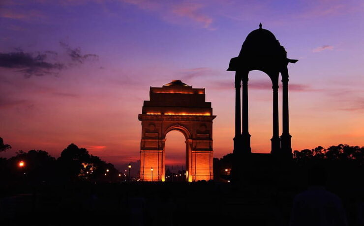 desktop-wallpaper-delhi-lingo-india-gate-night